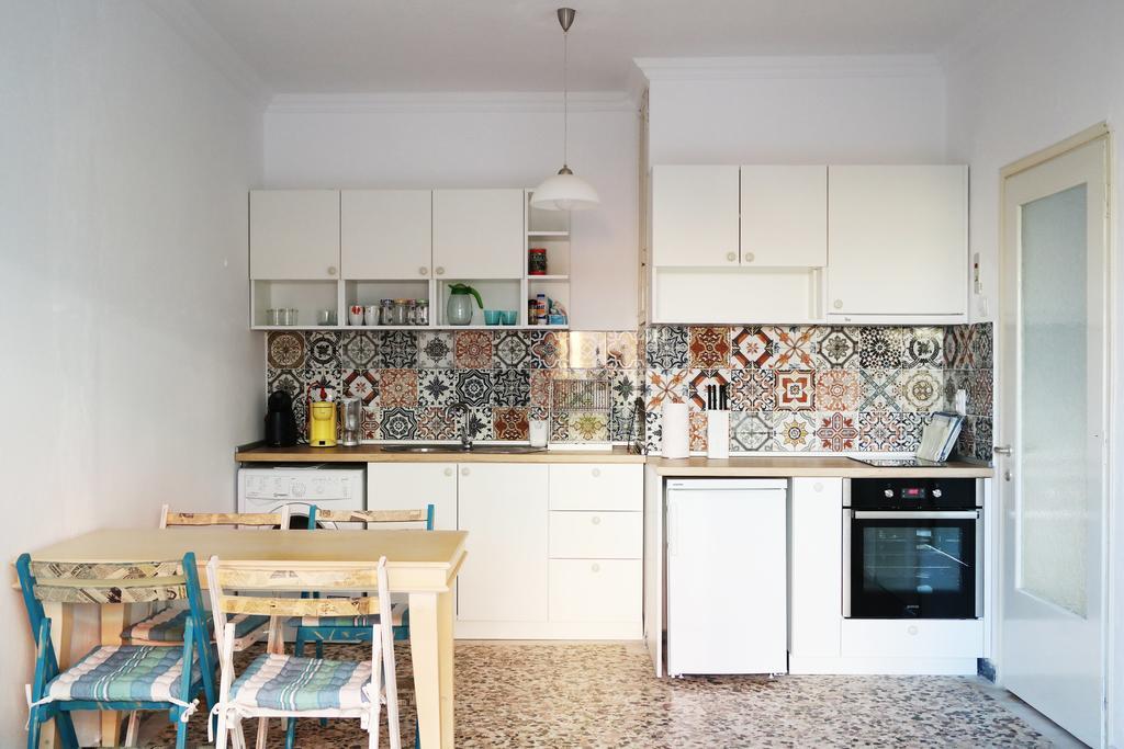 Holiday Apartment Sombrero Néa Péramos エクステリア 写真